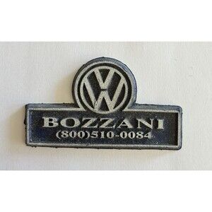BOZZANI Vintage Refrigerator Magnet Souvenir Magnet 2.25" x 1.25"